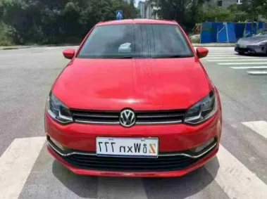 2017年大众polo抵押车外观实拍