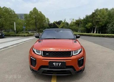 2019年路虎极光抵押车外观实拍