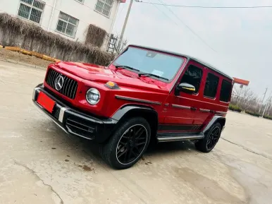 2021年奔驰G抵押车外观实拍