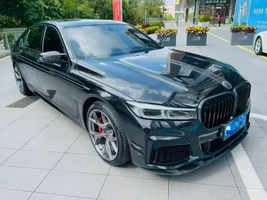 宝马7系抵押车内饰实拍