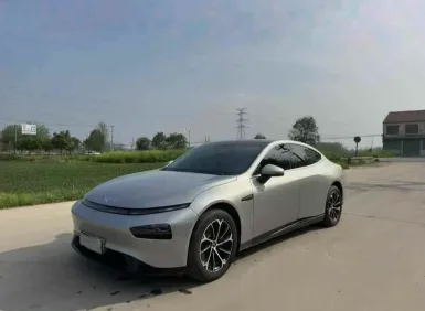 2024年小鹏汽车p7抵押车外观实拍